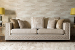 John Sankey Hugo Kingsize Sofa in Flint Champagne Fabric