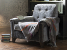 John Sankey Mitford Club Chair in Borghese Velvet Stardust Fabric Lifestyle