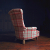 John Sankey Hawthorne Chair in Cello Garnet Fabric