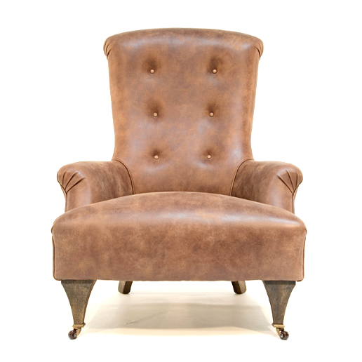 John Sankey Hawthorne Chair in Full Leather