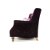 John Sankey Holkham Grand Sofa in Borghese Velvet Crocus Fabric with Wool Plaid Seat Cushions