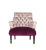 John Sankey Milliner Chair in Velvet Fabrics