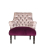 John Sankey Milliner Chair in Velvet Fabrics