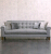 John Sankey Mitford Club Sofa in Rodin Slate Wool Fabric