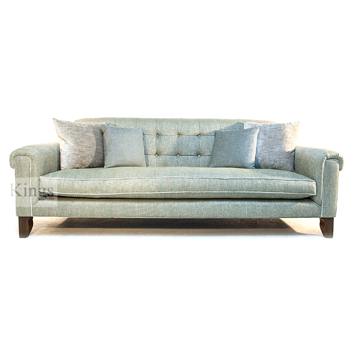 John Sankey Mitford Club Sofa in Wool Fabric