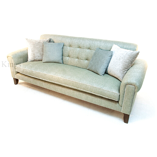 John Sankey Mitford Club Sofa in Wool Fabric