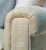 John Sankey Mitford Club Sofa in Wool Plaid Fabric Arm Detail