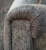 John Sankey Mitford Club Sofa in Borghese Velvet Fabric Arm Detail