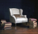 John Sankey Moliere Wing Chair in Jermyn St. Cinchilla Fabric