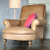 John Sankey Partridge Chair in Horatio Leather Roomset