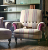 John Sankey Partridge Sofa and Chair in Landscape Hero Fabric