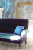 John Sankey Partridge Sofa in Harlequin Amazilia Velvet Lagoon Raspberry Fabric