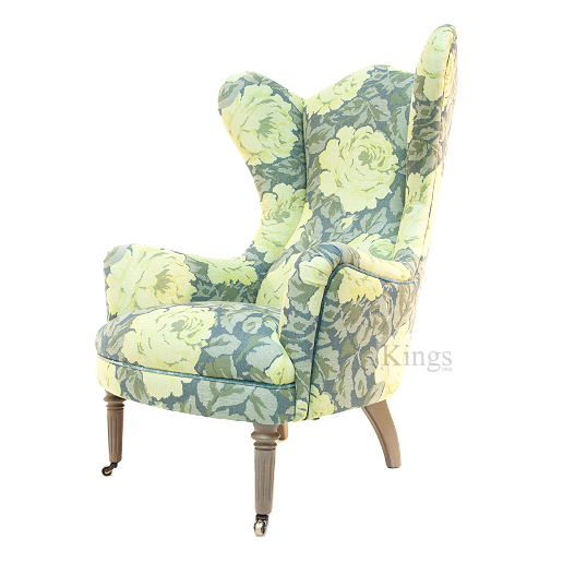 John Sankey Rickman Chair in Floral Fabric