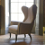 John Sankey Rickman Chair in Velvet Fabric