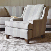 John Sankey Voltaire Chair from Kings Interiors - the Ideal Place for Luxury Handmade British Upholstery, Furniture and Flooring, Best Prices in the UK.