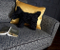 John Sankey Voltaire Sofa in Poiret Jet Fabric with Pooch Detail
