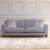 John Sankey Voltaire Sofa in Edgar Granite Fabric