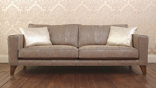 John Sankey Voltaire Sofa in Pattern Fabric