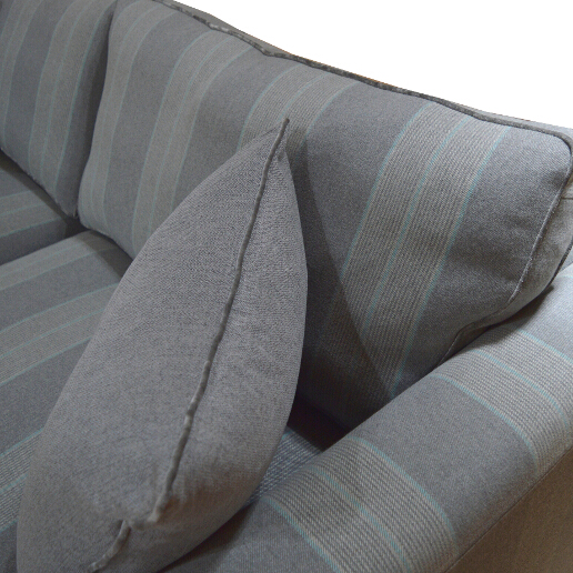 John Sankey Voltaire Sofa in Wool Plaid Fabric Detail