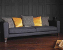John Sankey Voltaire Sofa with Contrast Scatter Cushions
