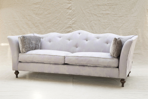 John Sankey Wolseley Sofa in Babington Rose Quartz