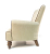 John Sankey Wooster Chair in Wool Plaid Fabric
