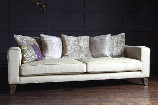 John Sankey Voltaire Sofa with Cushion Back