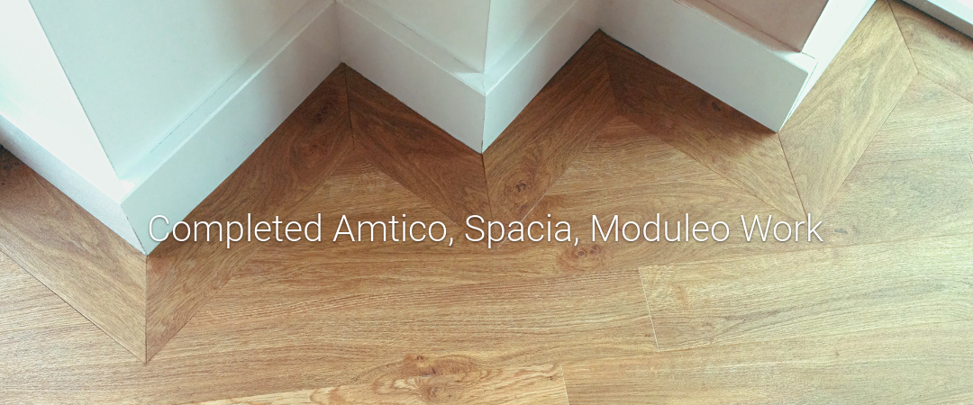Completed Amtico, Spacia, Moduleo Work
