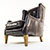 Alexander and James Copenhagen Chair in Luxury Leather