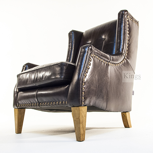 Alexander and James Copenhagen Chair in Luxury Leather