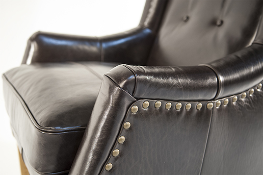 Alexander and James Copenhagen Chair in Luxury Leather 6