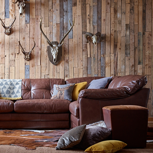 Alexander & James Bailey Corner Group Sofa Lifestyle (PremierCare Warranty Included)