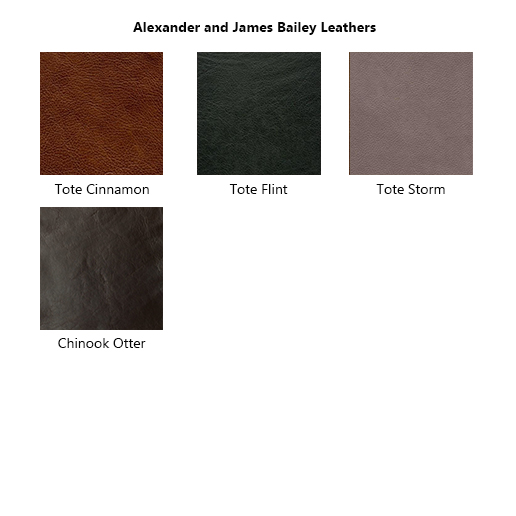 Alexander & James Sofas and Chairs Collection Leather Samples Colour Swatches Vol 4