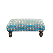 Alexander and James Artisan Footstool