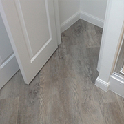 Luxury Vinyl Tiles Screeded and Fully Fitted to a Bathroom 