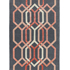 Asiatic Rugs Contemporary Home Matrix MAX66 Hexagon Charcoal