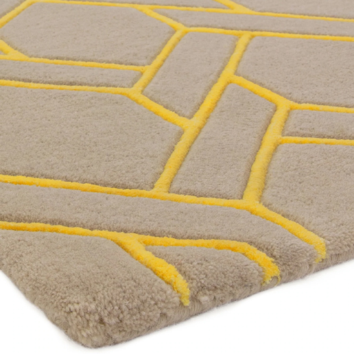 Asiatic Rugs Contemporary Home Nexus FL02 Silver & Yellow 1