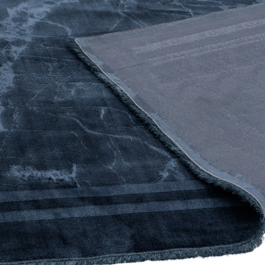 Asiatic Rugs Contemporary Home Zehraya ZE02 Ink Blue Border 2