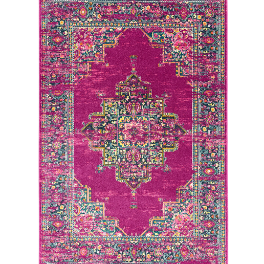 Asiatic Rugs Easy Living  Colt CL04 Medallion Fuchsia