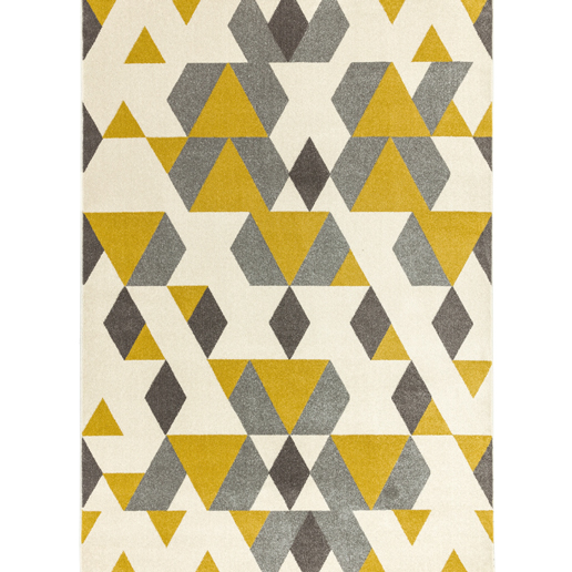Asiatic Rugs Easy Living  Colt CL18 Pyramid Mustard