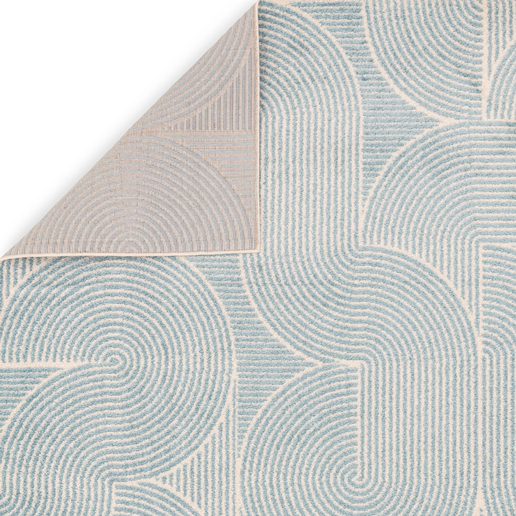 Asiatic Rugs Easy Living  Muse MU02 Blue Swirl Rug 2
