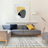 Asiatic Rugs Easy Living  Nova NV31 Grid Grey 1