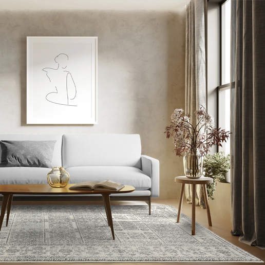 Asiatic Rugs Easy Living  Nova NV33 Tribal Grey 1