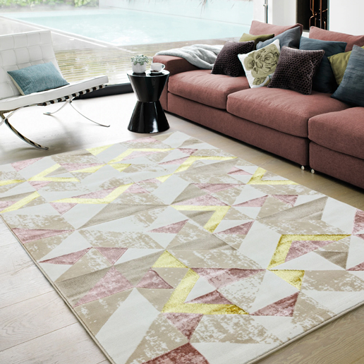 Asiatic Rugs Easy Living  Orion OR10 Flag Pink 1