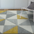Asiatic Rugs Easy Living  Sketch SK06 Cubic Ochre 1