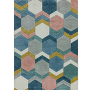 Asiatic Rugs Sketch SK10 Hexagon Multi