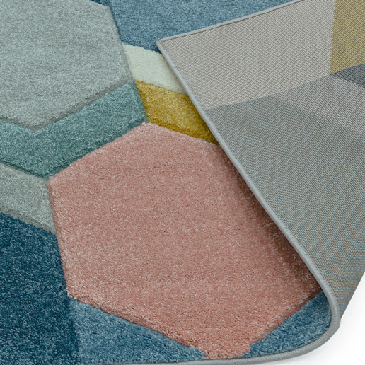 Asiatic Rugs Easy Living  Sketch SK10 Hexagon Multi 2