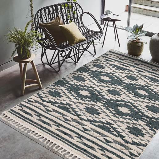 Asiatic Rugs Easy Living  Taza TA01 Emerald Green 1