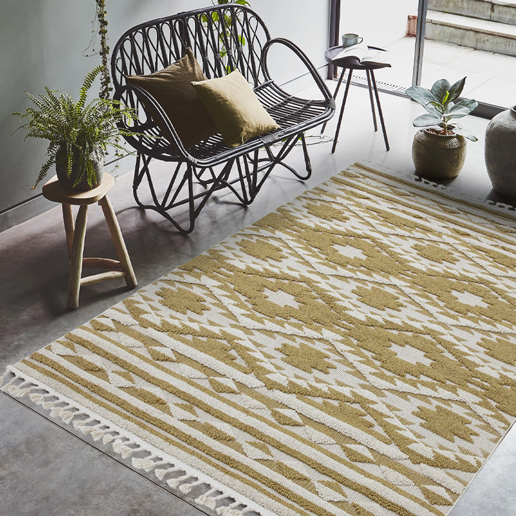 Asiatic Rugs Easy Living  Taza TA02 Ochre 1