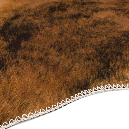 Asiatic Rugs Hides and Sheepskins Texas Faux Cowhide Chestnut 2